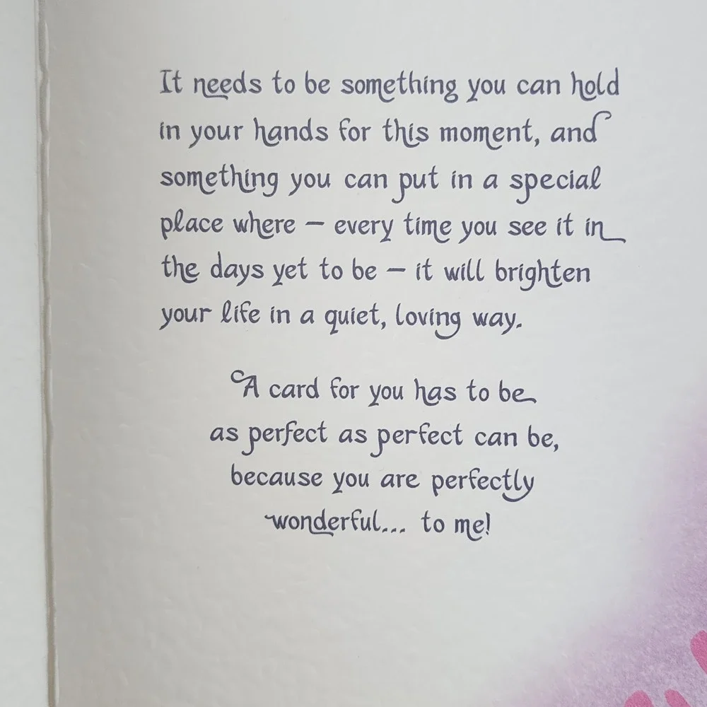 Blue Mountain Arts Greeting Card I Care So Much About You Thinking of You